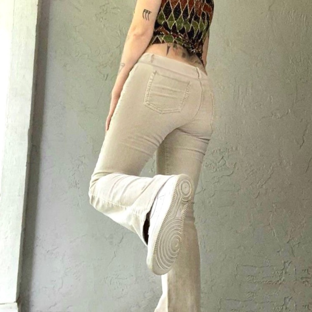Flare Leg Corduroy Pants